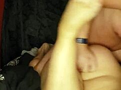 Milf intensely rides dildo with toys