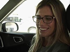 Why does Kenzie Reeves crave cum from Corey Chase in this POV threesome?