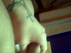 Watch me wank this cock to cum!