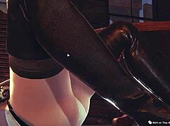 3d simulation girl in japanese style