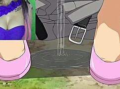 widow comforted by brother-in-law in hentai