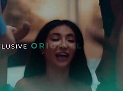 khloe kapri bends over for stepbrother's big cock in pov fuck