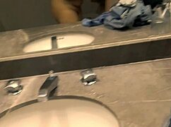 Fucking my latina friend in front of the mirror 😏