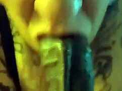 This BBW devours big black cock in blowjob action!