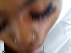 BBW Intensely Sucks Fat Cock in POV