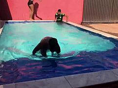 Watch Teens Assfuck In Pool!