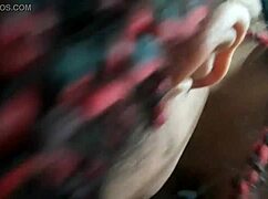 Petite latina teen deepthroats my big black cock 😏