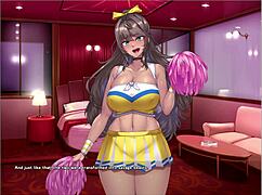 Cumming inside anime cheerleader