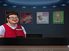 Swimsuit Babe's Wet Pussy Blowjob In Kitchen!