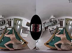 Virtual Taboo Game Where Blonde Shaved Girl Gives Blowjob Handjob In POV Sucking Challenge