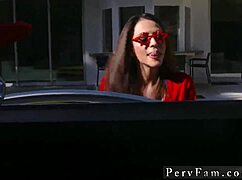 Chubby blonde milf with big tits gets hardcore anal assfucking from mother-in-law. Fourth of july celebration turns wild.