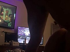 wife getting fucked hard with big cock and squirting all over