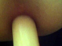 Imagine a strapon sliding into that tight ass for intense anal fucking