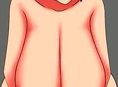 Watch this asian slut's big tits in porn speed painting?