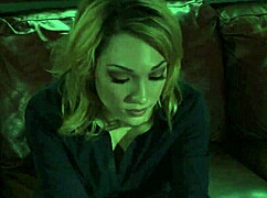 I-I mean, this halloween sexy nude blonde girl in bed is making me so horny, she's all naked and ready!