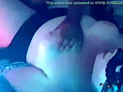 Masked BBW Moans During Hard Fucking and Cum