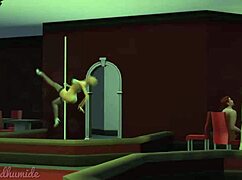 sims 4 teen gets creampied in strip club sex mod