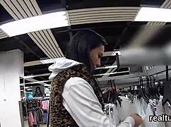 adorable czech nympho seduced and pounded pov