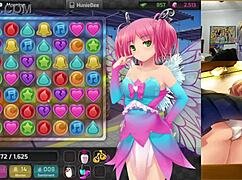 Encountering a playful catgirl in the park