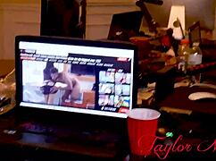 Taylor Nicole gets messy anal group action with big black cocks, ending in creampies and facials behind the porn house.