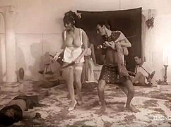 Blonde Milf and Brunette Share Hard Cocks Orally