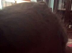 my fat friend sucks my dick in a sloppy blowjob