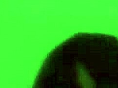 Funny masked dancing at party