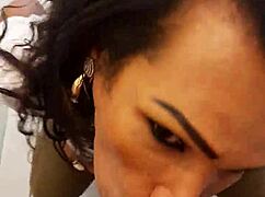 i'm suckin' my latina shemale neighbor's big tits and ass with oral fun, brazilian pornstar style