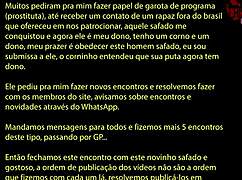 I wanted to fuck without condom fearing pregnancy so i gave only my ass the bastard came inside - one day of gp cristina almeida