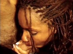 black tushy pink pussy scene gets bent over for orgy blowjob