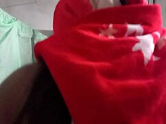 Muslim Stepmother Enters Stepson's Room and Fucks Him Hard with Intense Passion