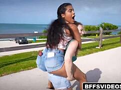 Slutty best friends may farrell mackenzie mace and stella elle partying with filthy rich at fantasy fest