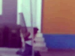 strip club turns into wild group orgy with ripped clothes and dancing