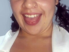 Cute Amateur In Kinky Uniform Shows Tanlines And Plays With Herself