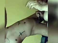 mature latina stepmother gives oral to friend's friend