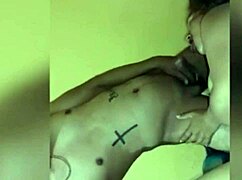 mature latina stepmother gives oral to friend's friend