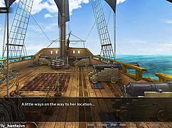 Pirate Booty Feels Intense Bukkake Pleasure From Buccaneer Part 03