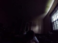 suck and fuck session with teen in pov doggystyle creampie