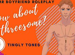 Imagine A Hot Threesome With Your Boyfriend In This Roleplay!