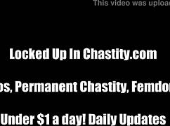 I HOPE YOUR COCK FITS IN ITS LITTLE 18+ PLASTIC CAGE!