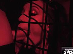 Young Alexis Tae Gets Caged, Punished With Toys, Missionary Dirty Talk By Huge Cock In Garage