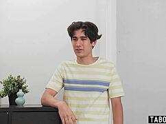 busty teen 18+ stepsister payton preslee wanted to crash at bachelors pad for blowjob and hardcore fun