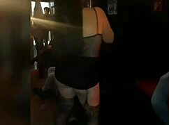 ingrid nynfa slowly teases with clothes ripped in striptease