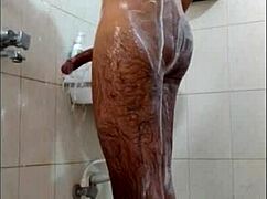 A Dude Enjoys A Relaxing Shower Session Involving Self-Pleasure And Climax