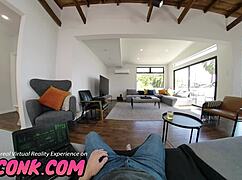 Watch Natalia Nix in VR parody fucking bent over, missionary, and cowgirl for cumshot.