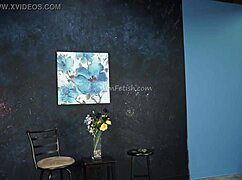 Behind the scenes fetish model promo