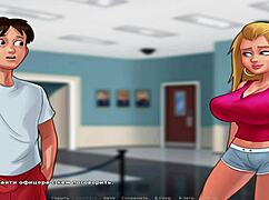 i touch her breasts in summertime saga