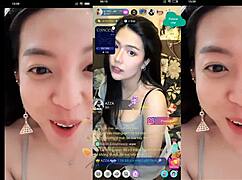 Cute Girl Performs On Bigo Live