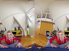 Czech Vr 328 Featuring Blonde With Huge Boobs