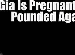 gia lovely, pregnant, getting pounded hard